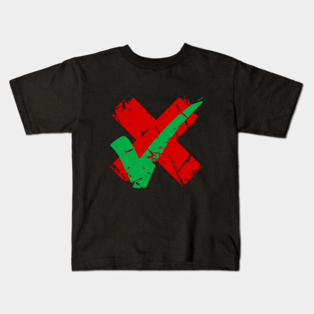 Yes No Kids T-Shirt by mailboxdisco